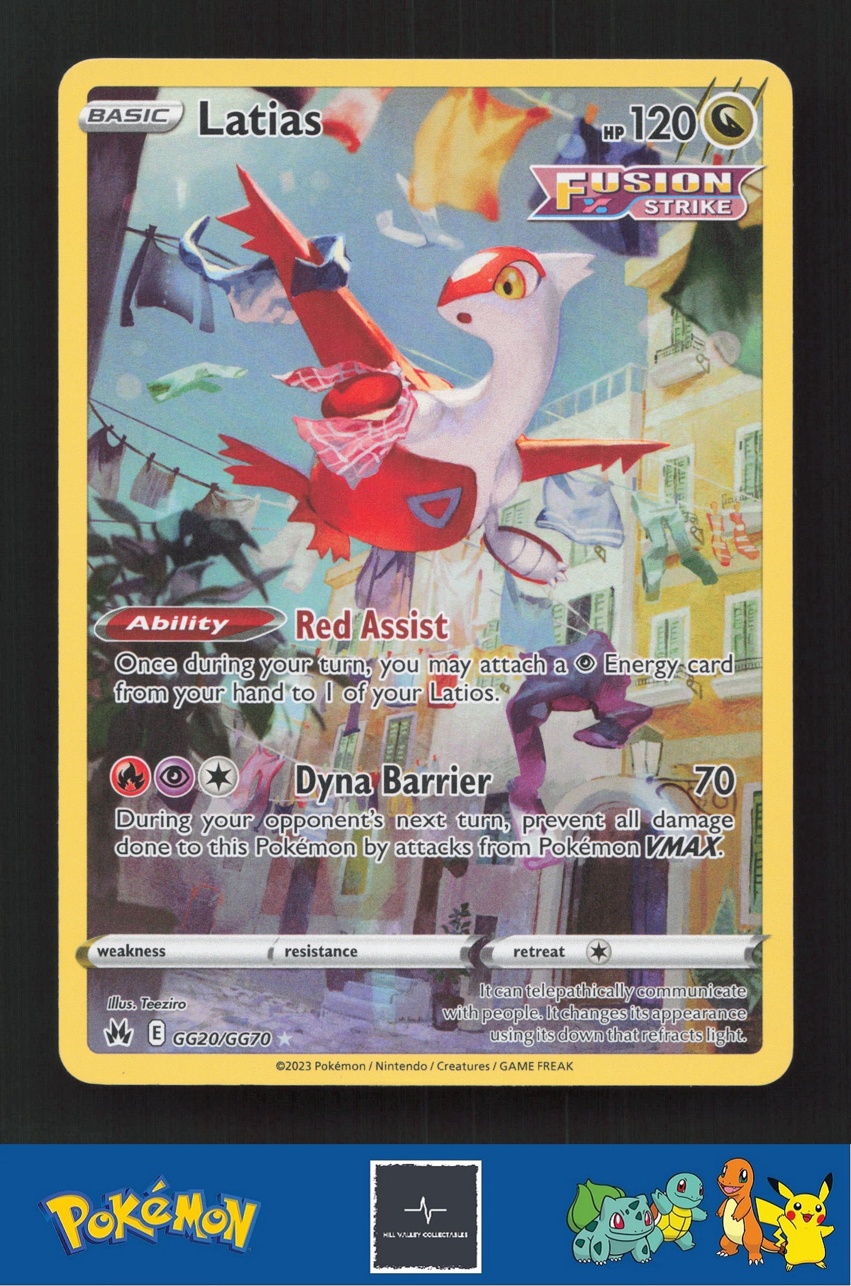 2023 Pokemon SWSH Crown Zenith GG20/GG70 Latias