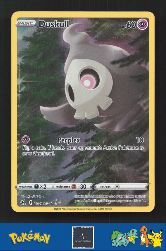 2023 Pokemon SWSH Crown Zenith GG28/GG70 Duskull