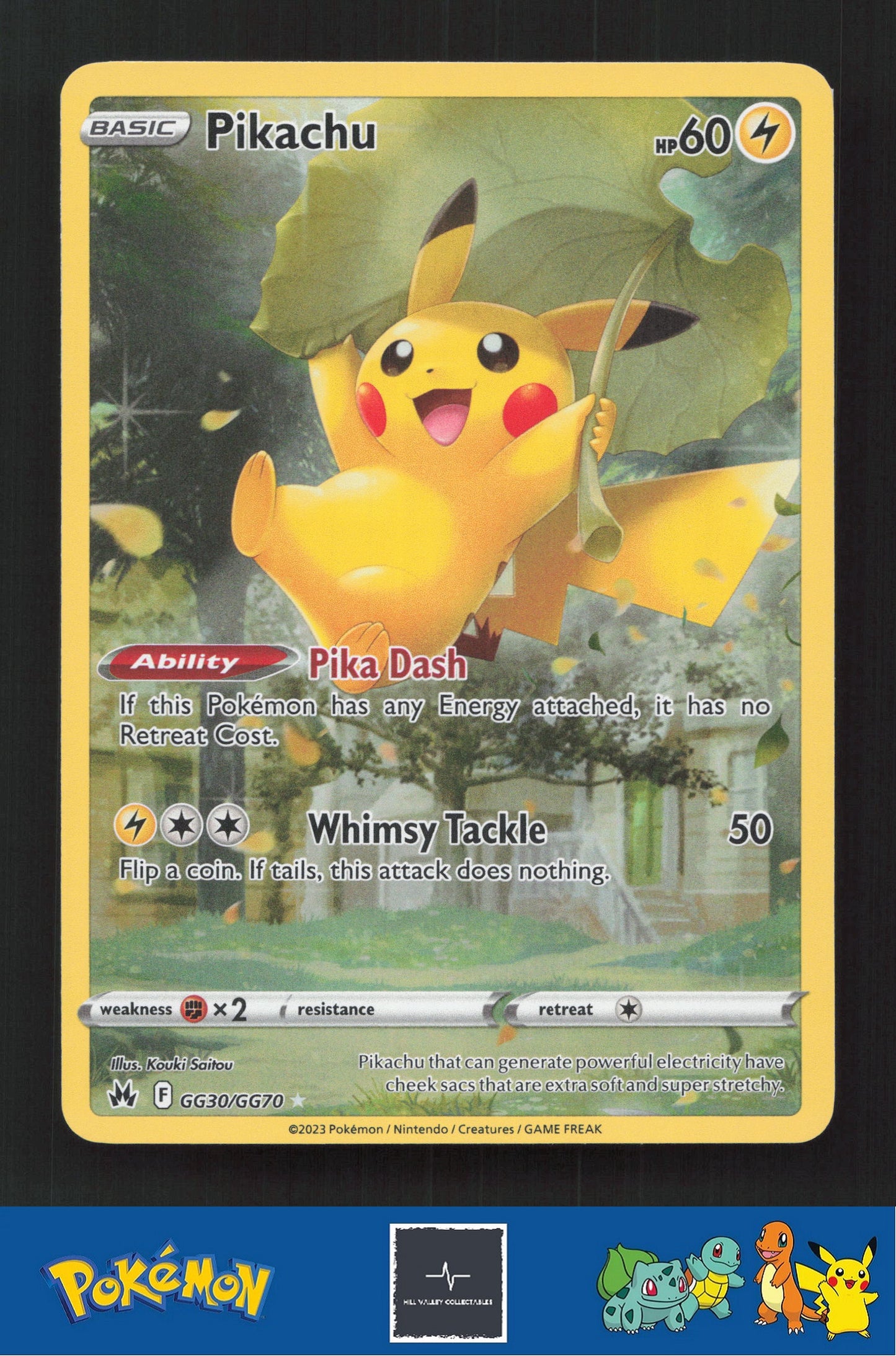 2023 Pokemon SWSH Crown Zenith GG30/GG70 Pikachu