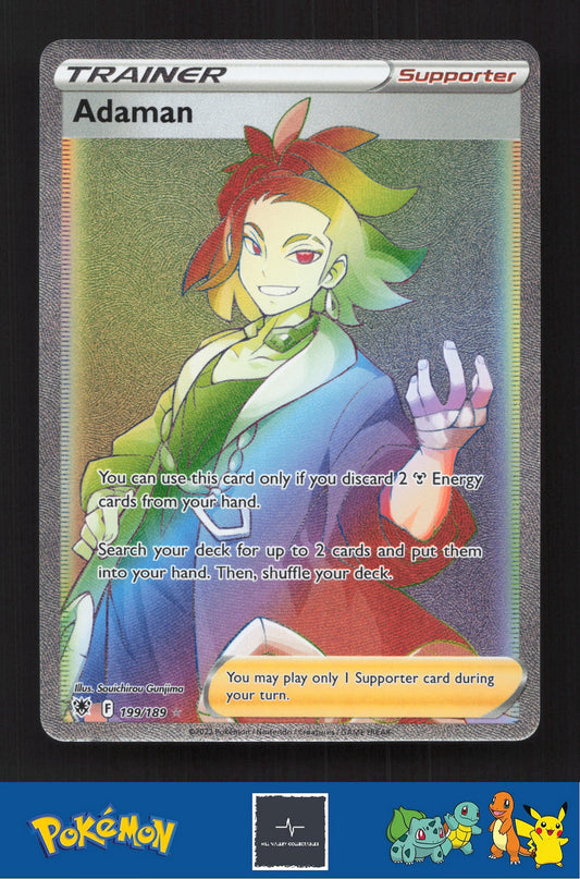 2022 Pokemon SWSH Astral Radiance 199/189 Adaman