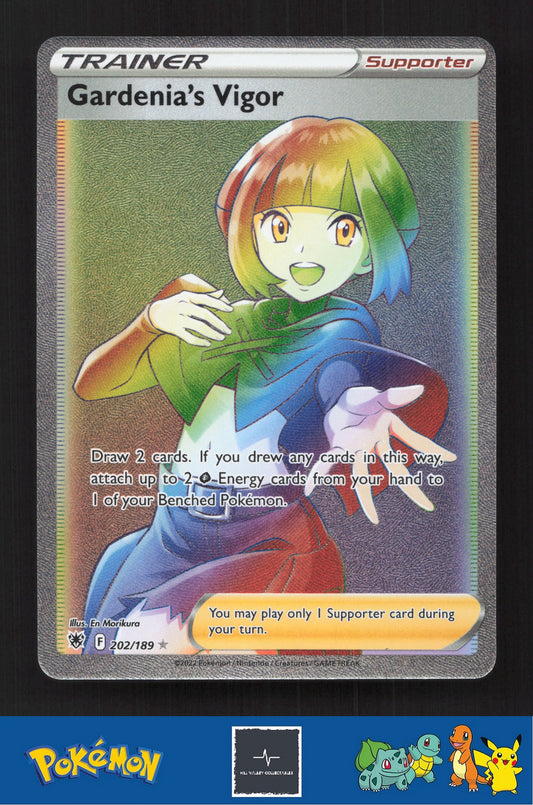 2022 Pokemon SWSH Astral Radiance 202/189 Gardenia's Vigor