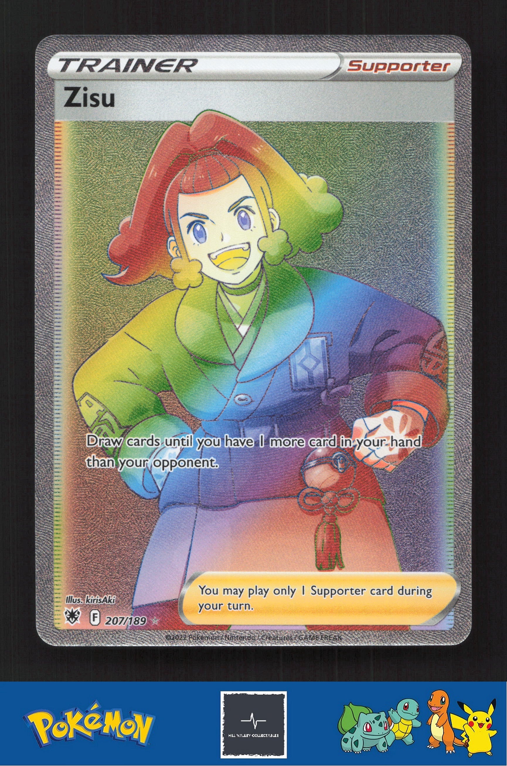 2022 Pokemon SWSH Astral Radiance 207/189 Zisu