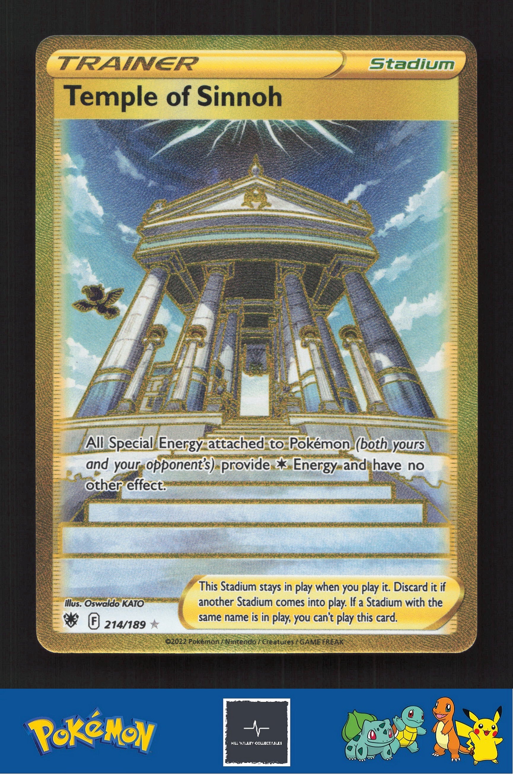 2022 Pokemon SWSH Astral Radiance 214/189 Temple of Sinnoh