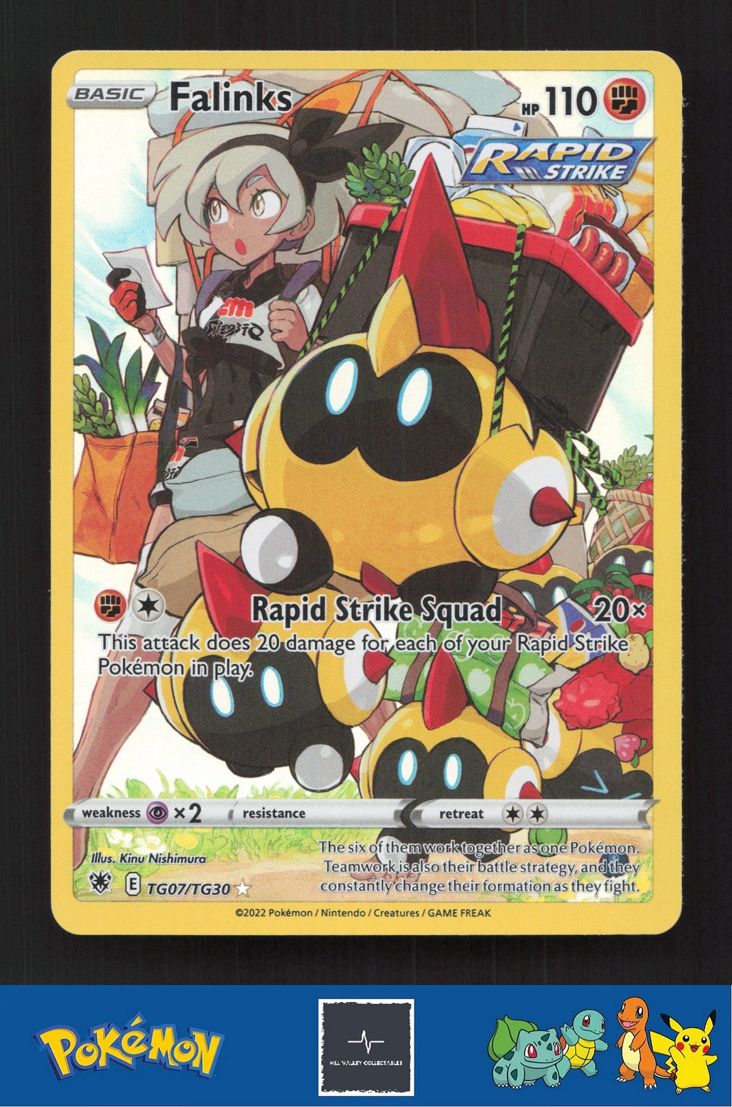 2022 Pokemon SWSH Astral Radiance TG07/TG30 Falinks