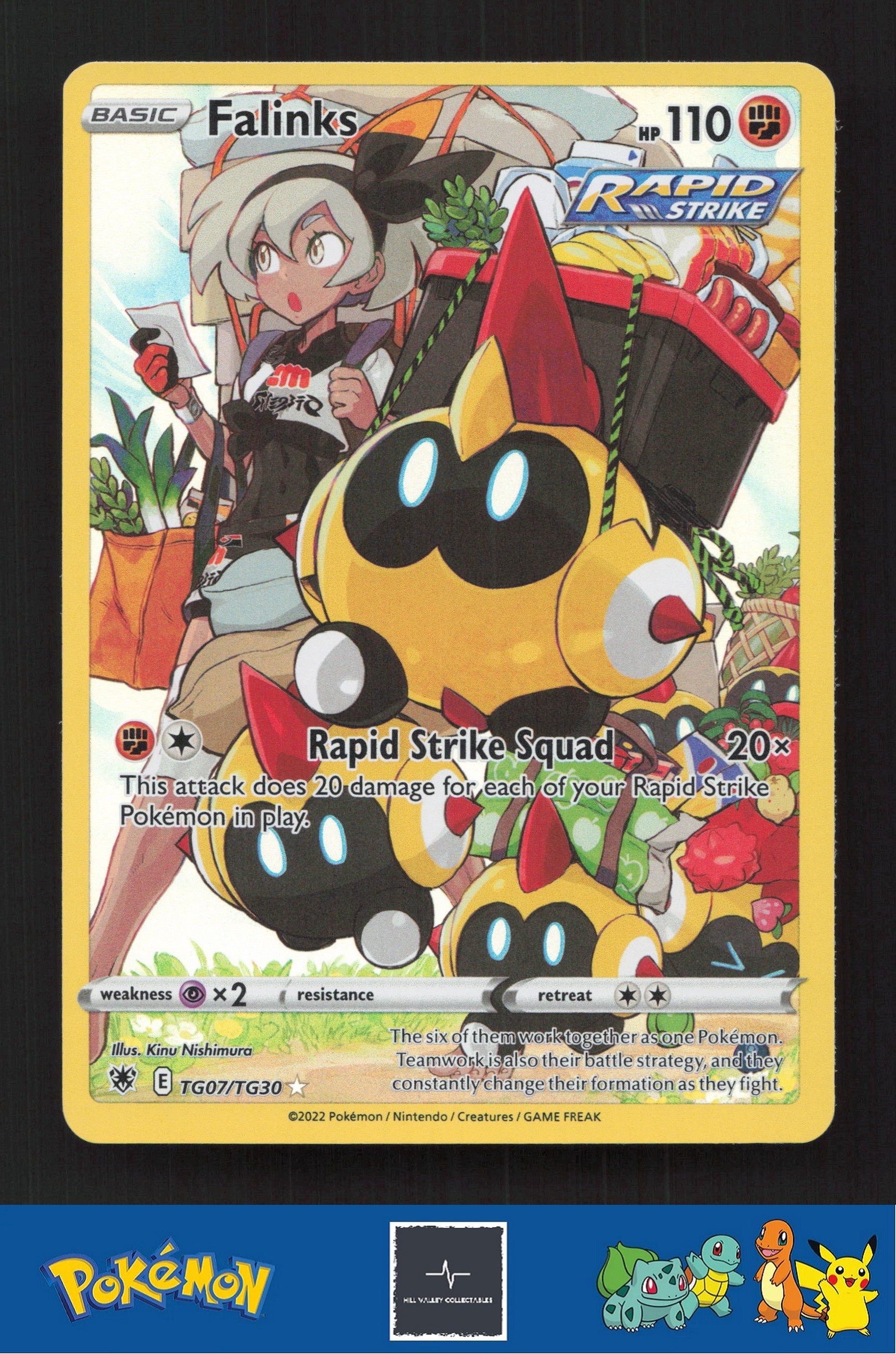 2022 Pokemon SWSH Astral Radiance TG07/TG30 Falinks