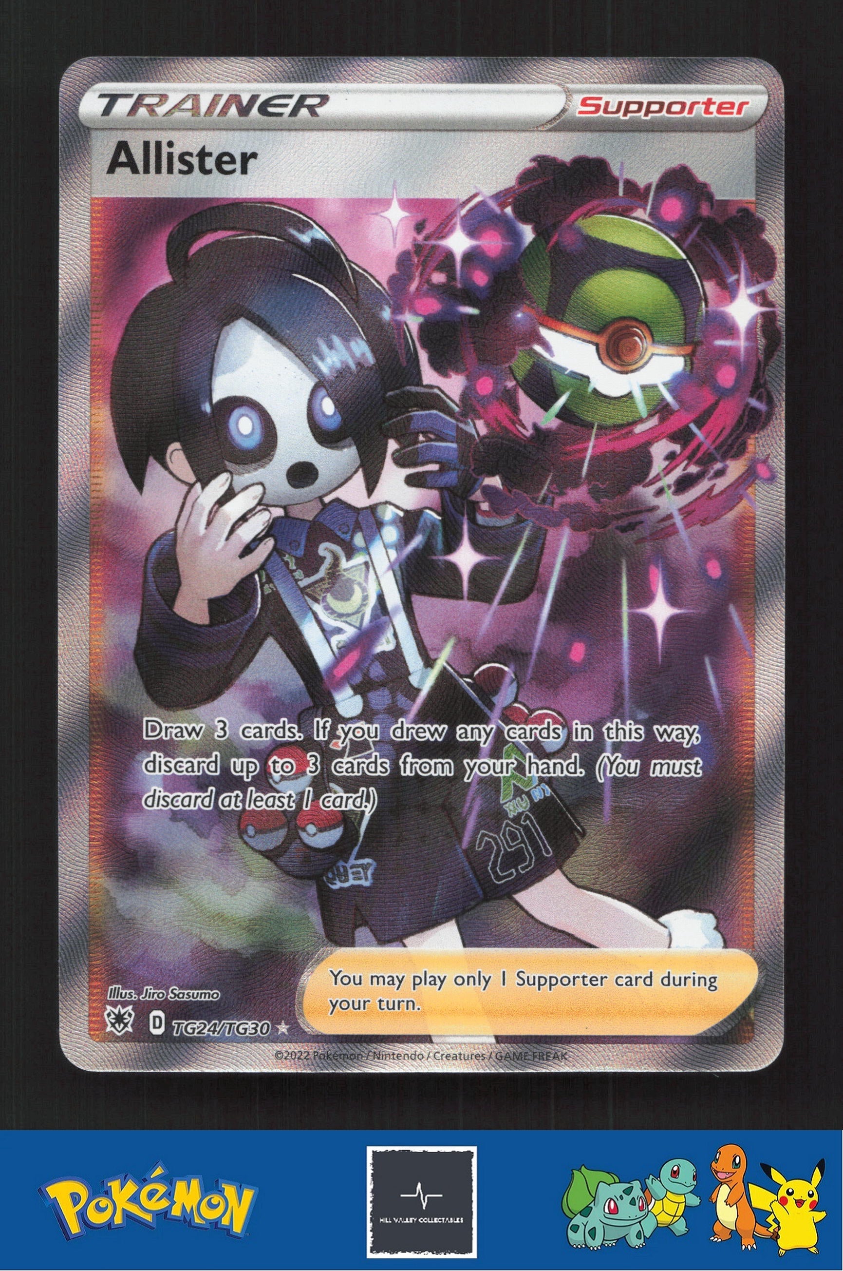 2022 Pokemon SWSH Astral Radiance TG24/TG30 Allister