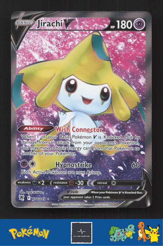 2022 Pokemon SWSH Astral Radiance 170/189 Jirachi V