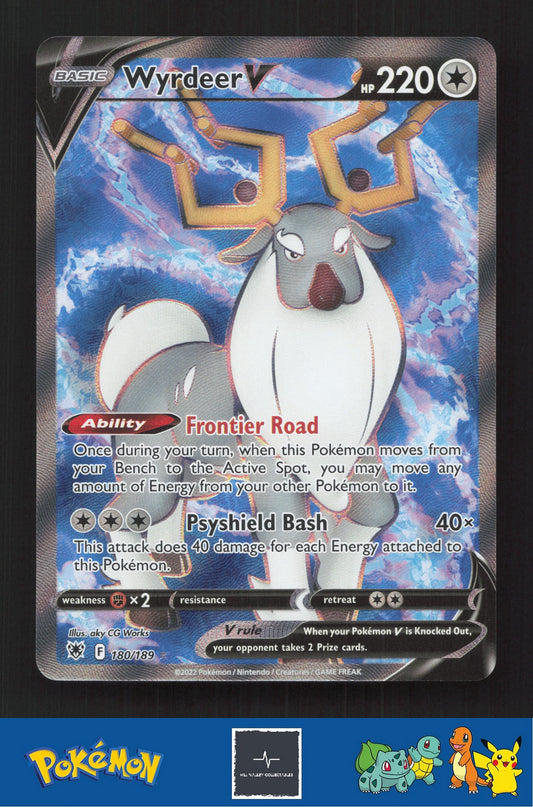 2022 Pokemon SWSH Astral Radiance 180/189 Wyrdeer V