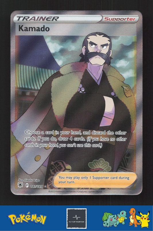 2022 Pokemon SWSH Astral Radiance 187/189 Kamado