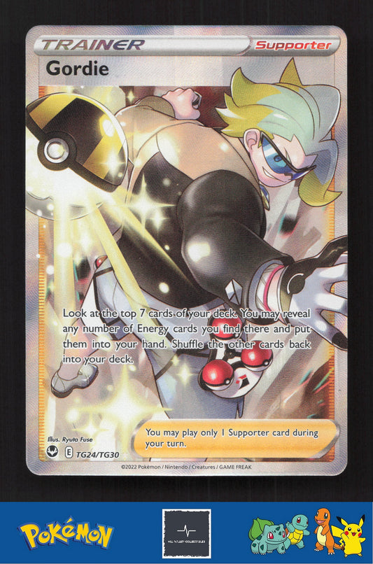 2020 Pokemon SWSH Silver Tempest TG24/TG30 Gordie