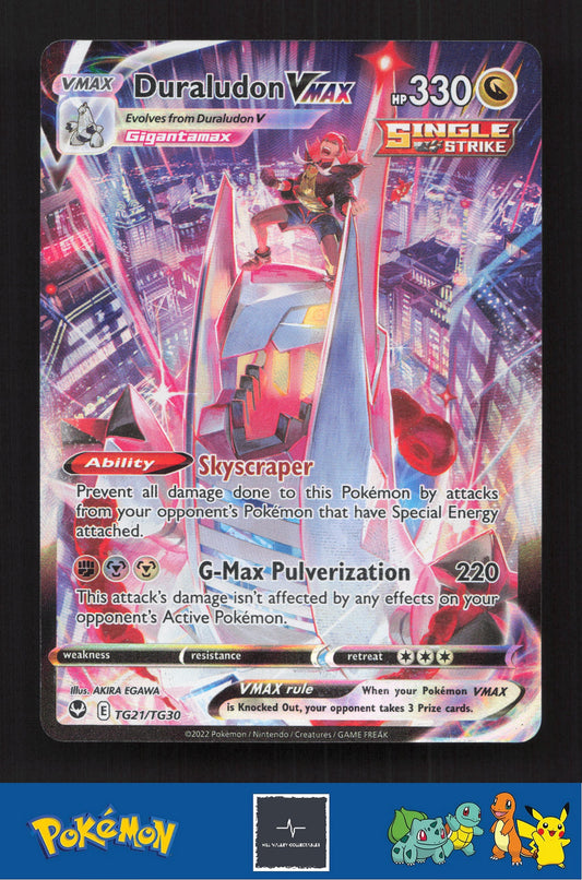 2020 Pokemon SWSH Silver Tempest TG21/TG30 Duraludon VMAX