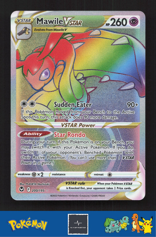 2020 Pokemon SWSH Silver Tempest 200/195 Mawile Vstar