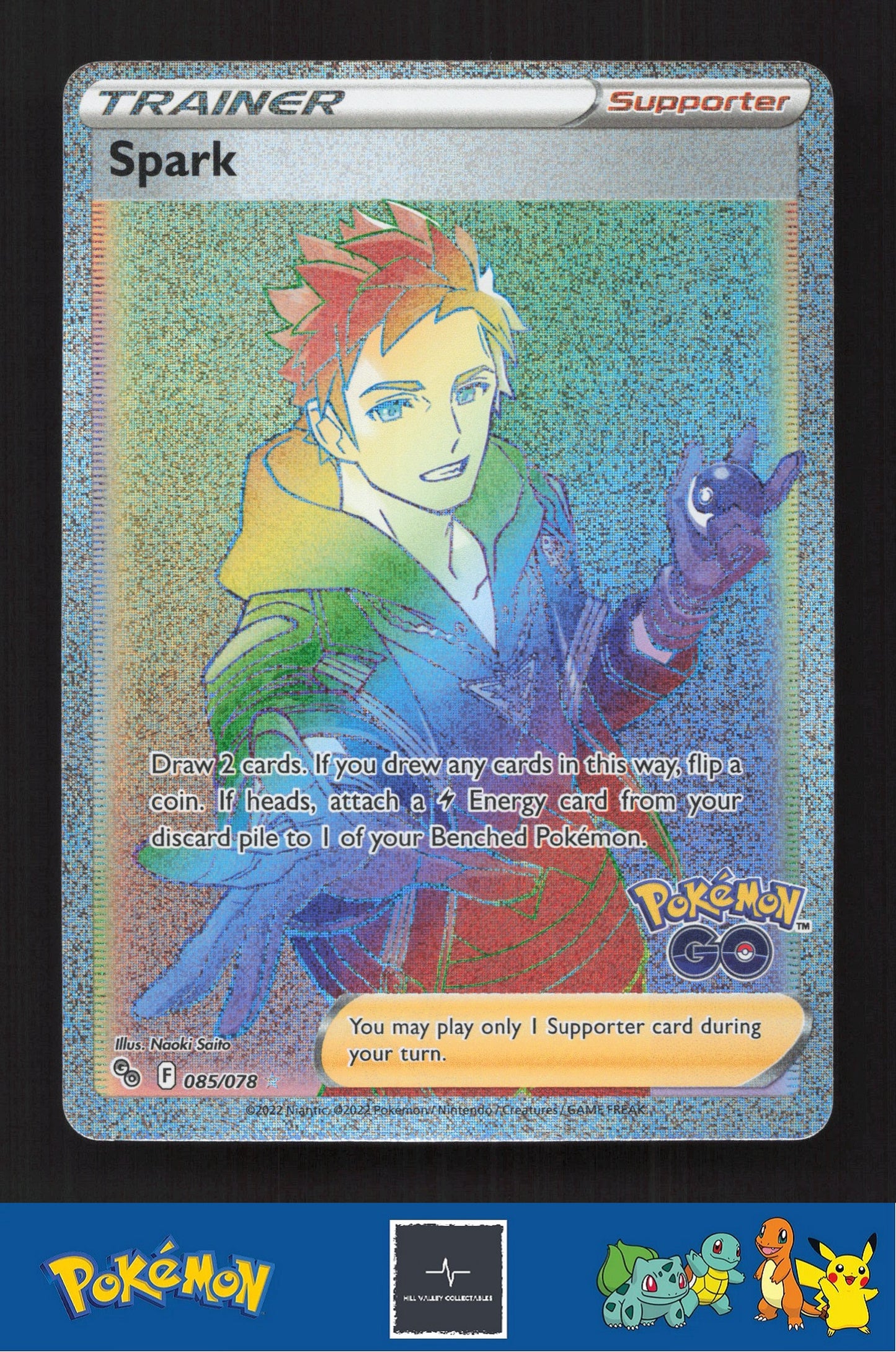 2022 Pokemon SWSH Pokemon GO 085/078 Spark