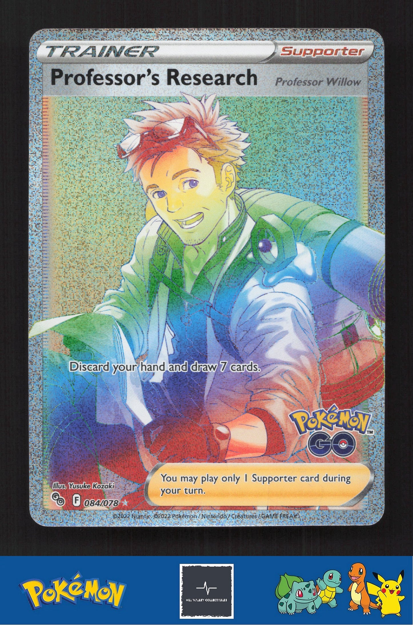 2022 Pokemon SWSH Pokemon GO 084/078 Professor's Research