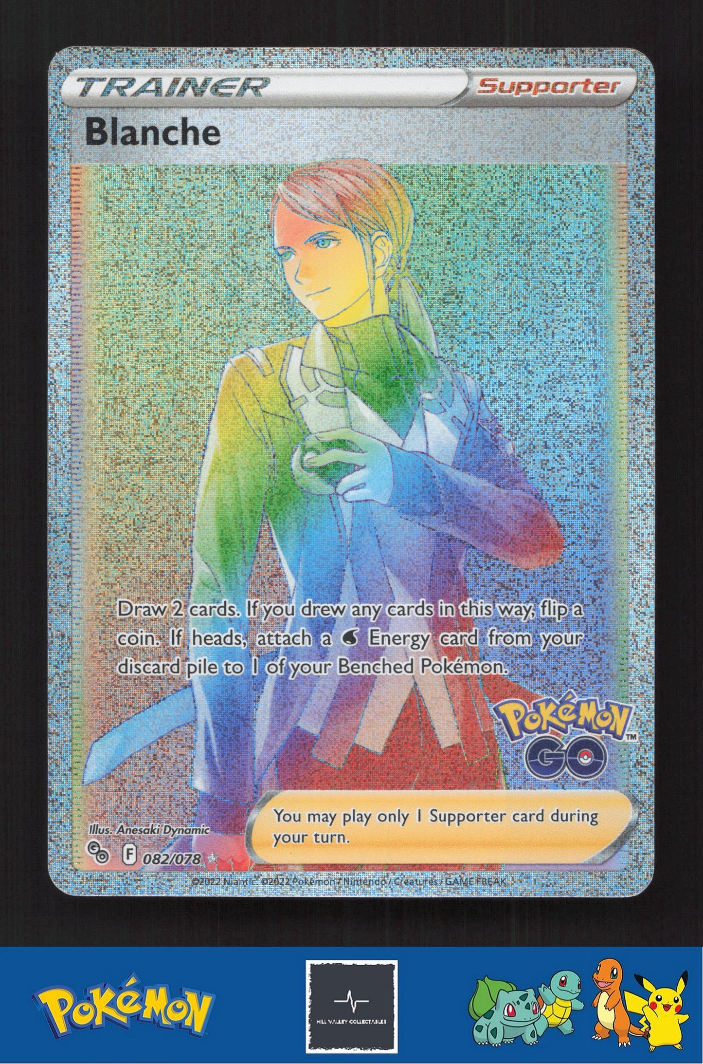 2022 Pokemon SWSH Pokemon GO 082/078 Blanche
