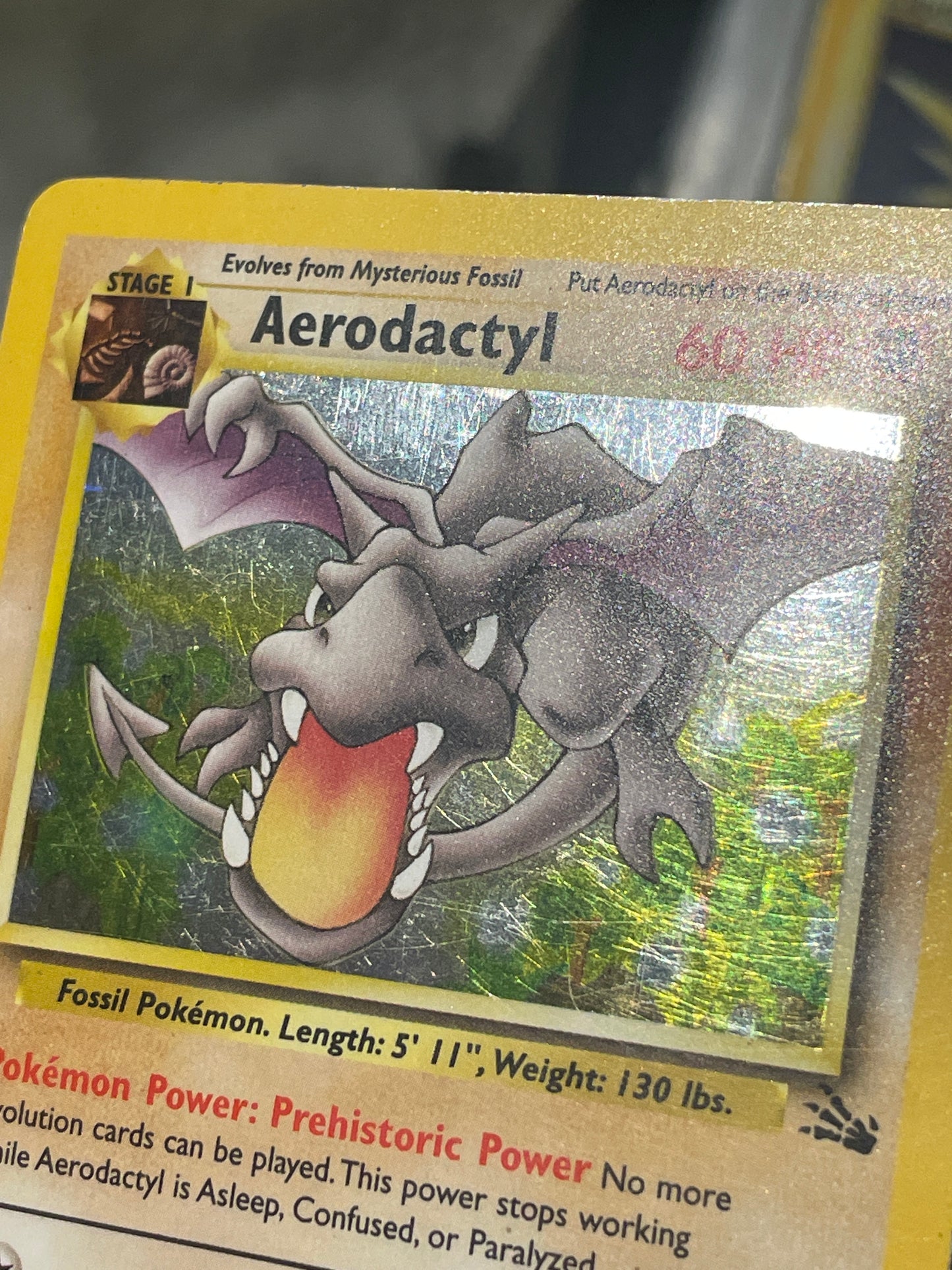 2001 Pokemon Neo Revelation 15/64 Aerodactyl