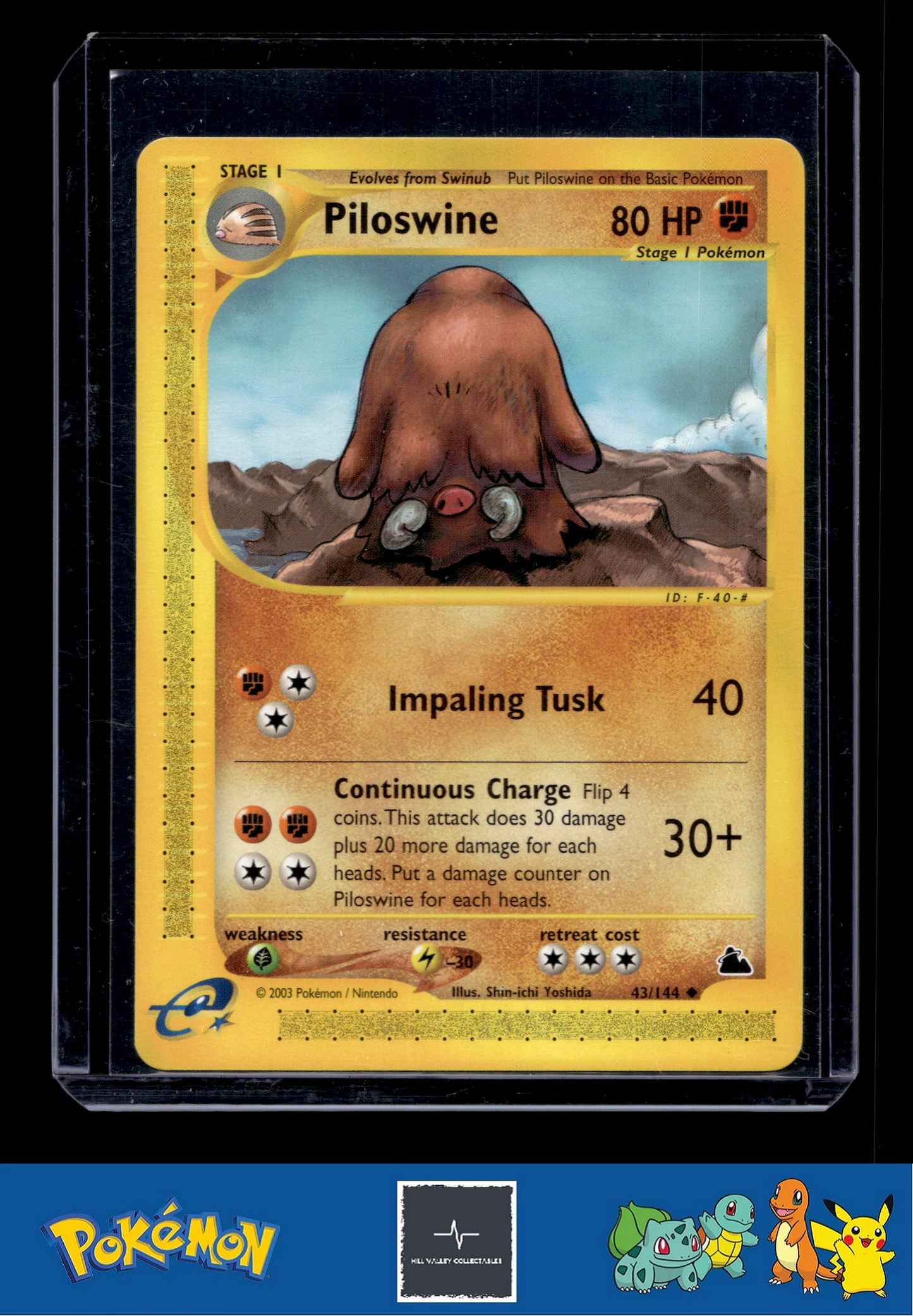 Pokemon Skyridge 43/144 Piloswine