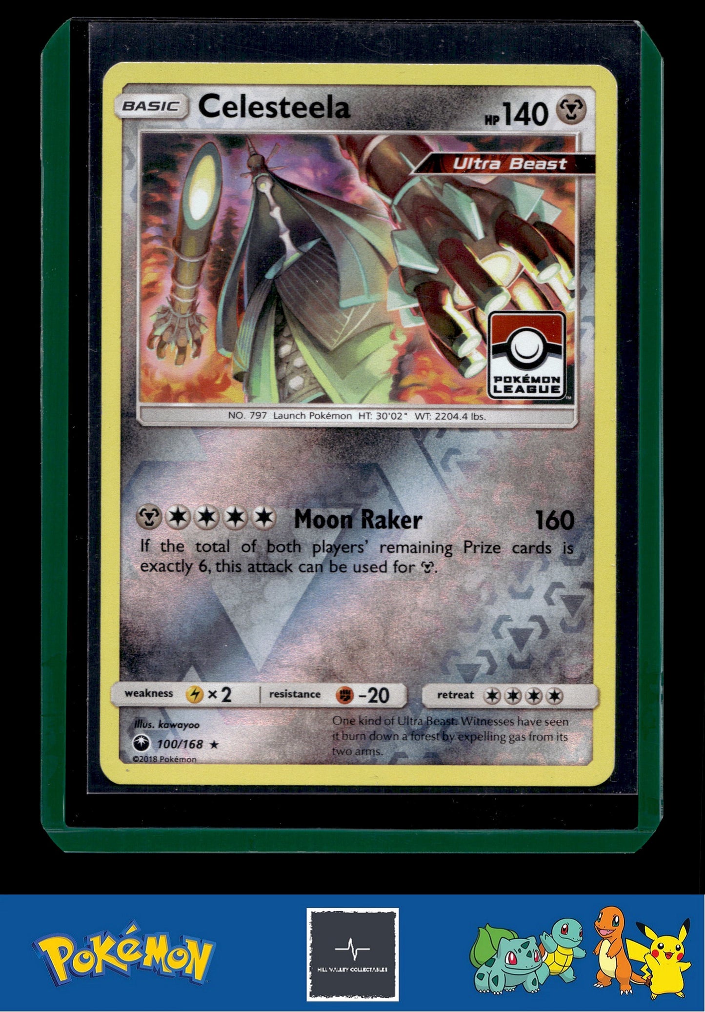 Pokemon League & Championship Cards 100/168 Celesteela (Pokemon League)