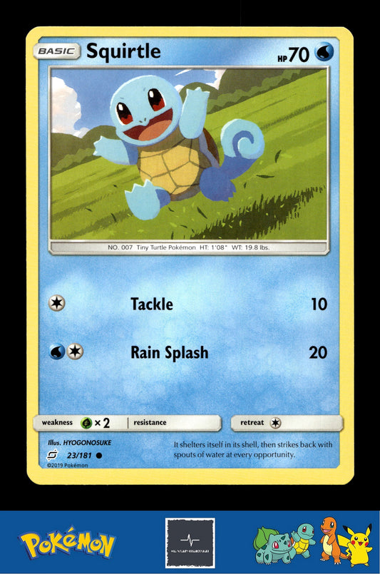 2019 Pokemon SM Team Up 23/181 Squirtle