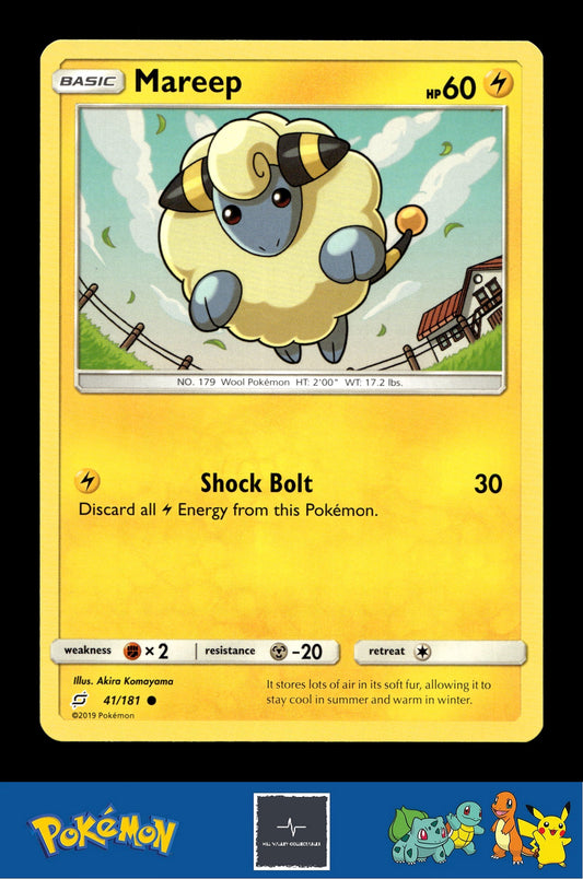 2019 Pokemon SM Team Up 41/181 Mareep