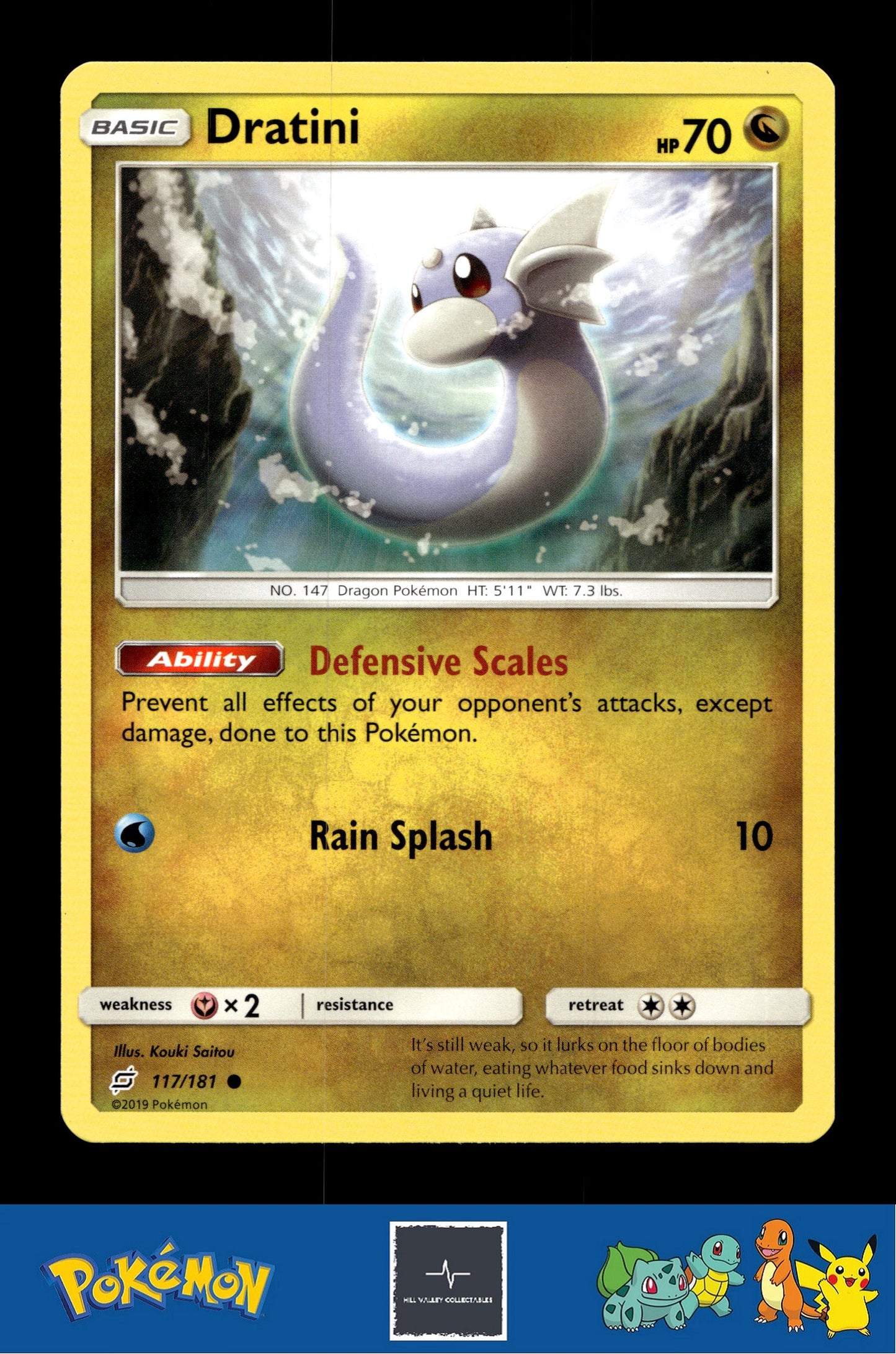 2019 Pokemon SM Team Up 117/181 Dratini