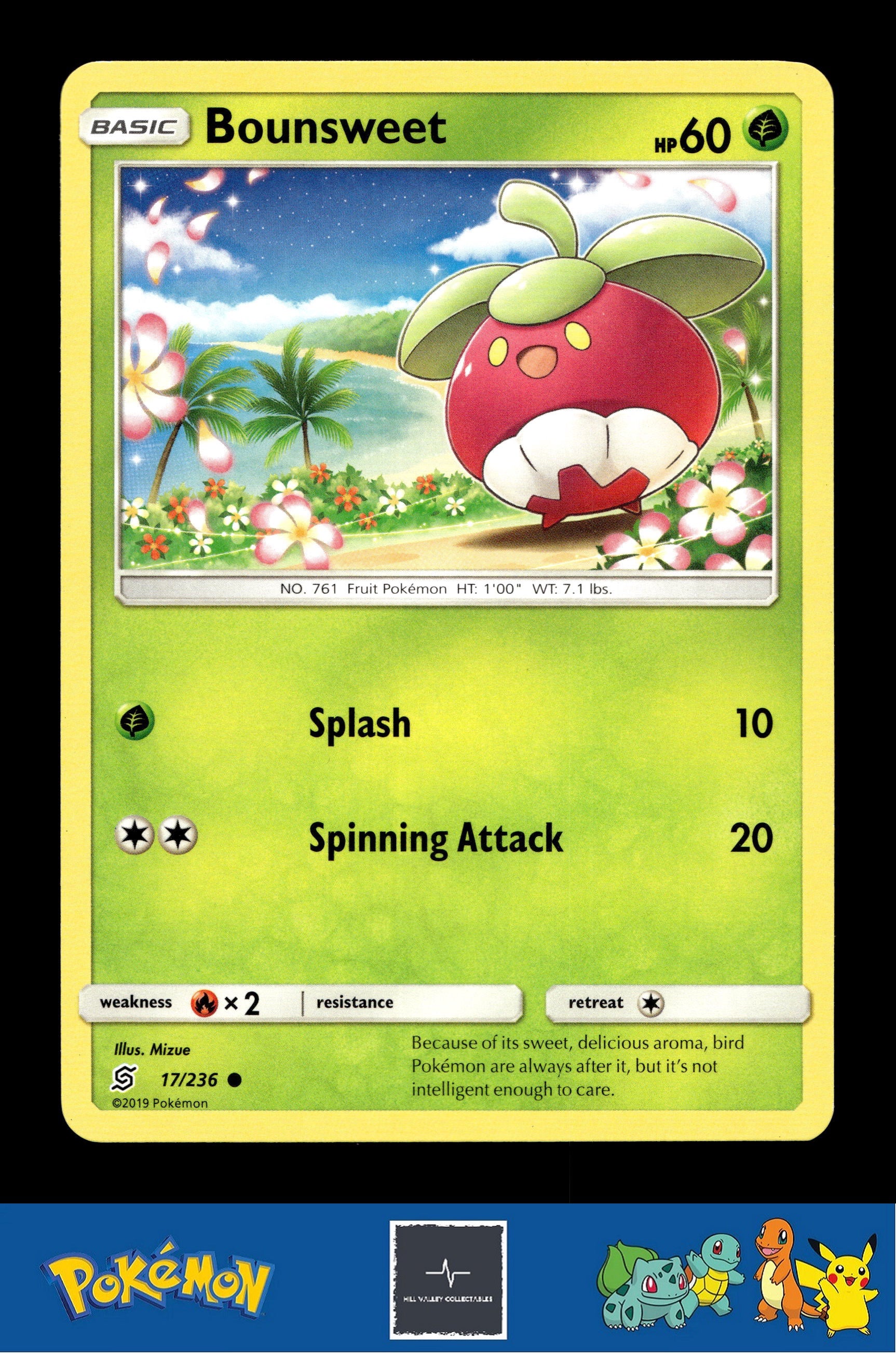 2019 Pokemon SM Unified Minds 17/236 Bounsweet