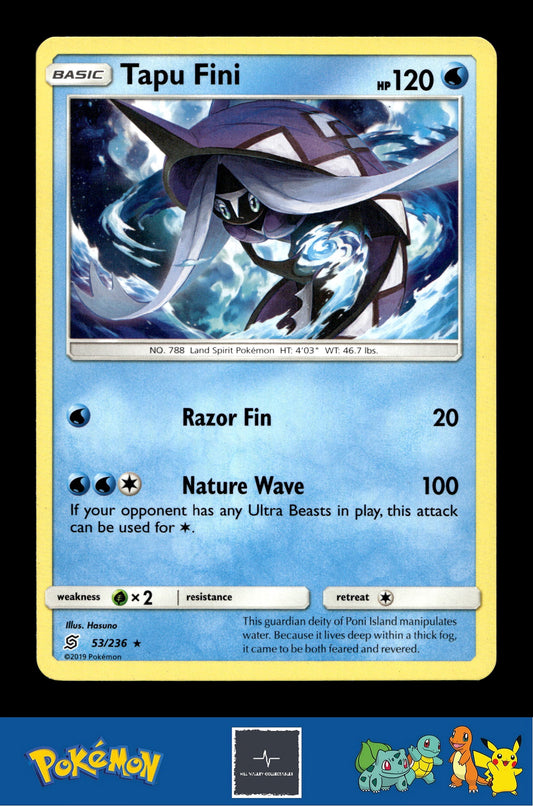 2019 Pokemon SM Unified Minds Tapu Fini