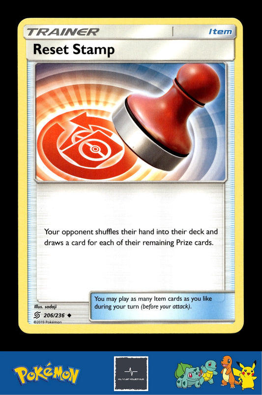 2019 Pokemon SM Unified Minds Reset Stamp