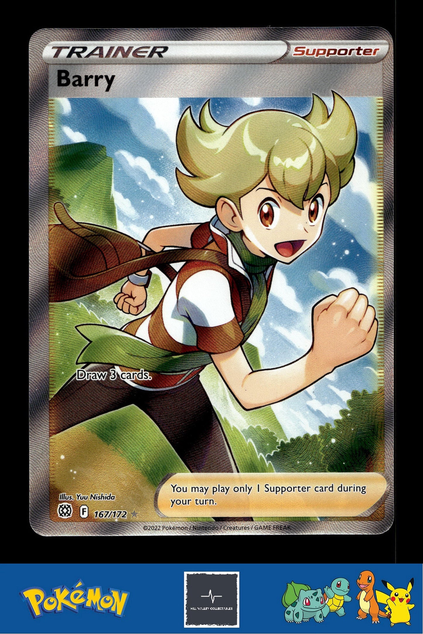 2021 Pokemon SWSH Brilliant Stars 167/172 Barry