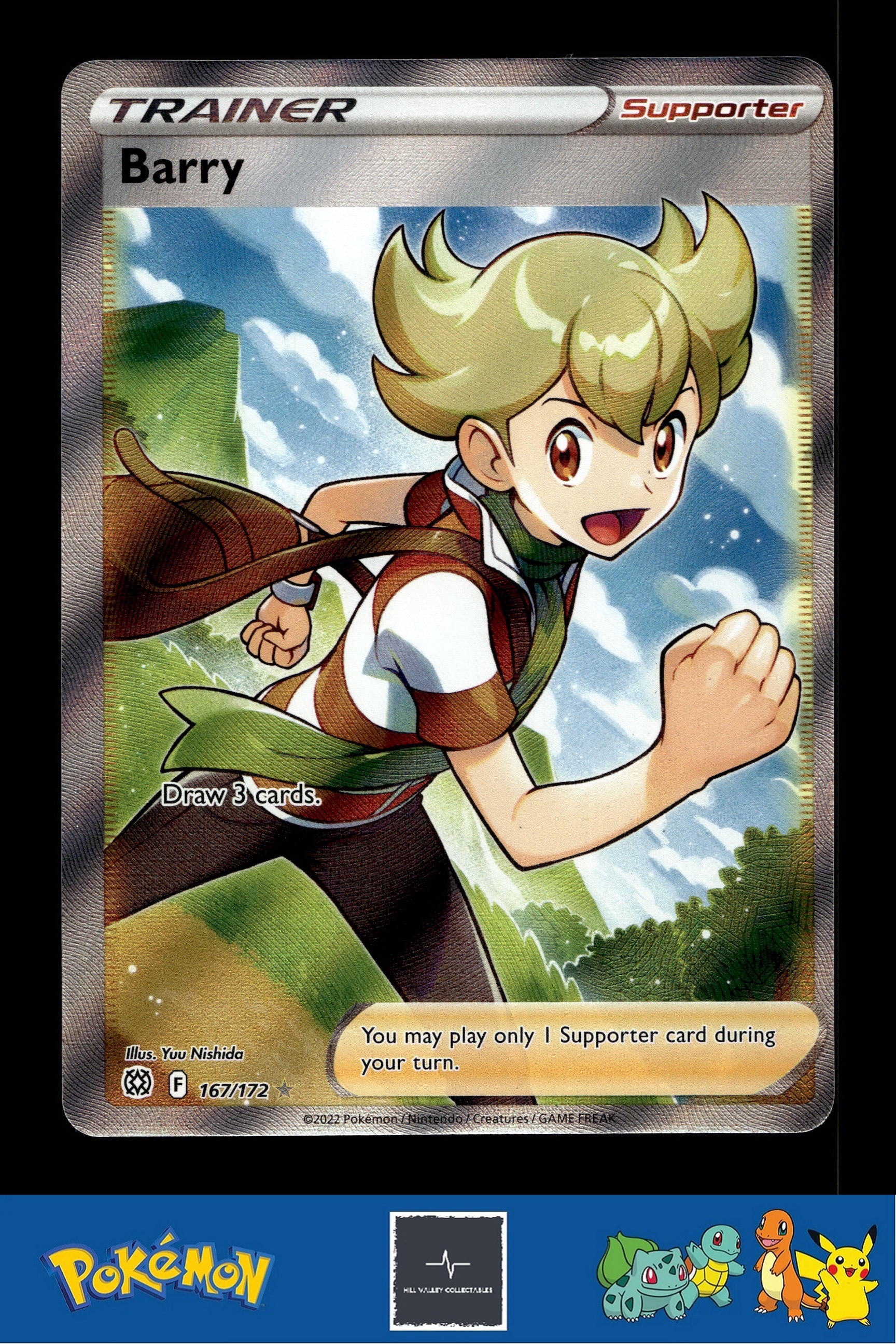 2021 Pokemon SWSH Brilliant Stars 167/172 Barry