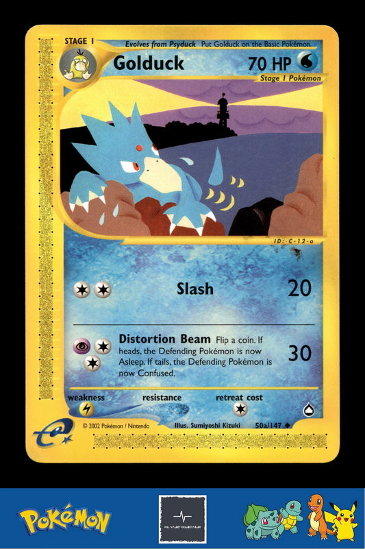 2003 Pokemon e-Series Aquapolis 50a/147 Golduck
