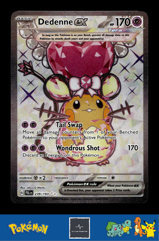 2024 Pokemon PALen Paldea Evolved 239/193 Dedenne ex