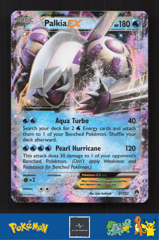 2015 Pokemon XY BREAKpoint 31/122 Palkia EX