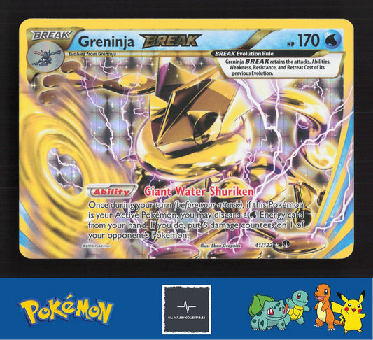 2015 Pokemon XY BREAKpoint 41/122 Greninja BREAK