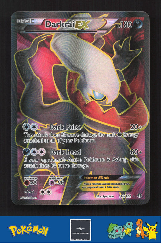 2015 Pokemon XY BREAKpoint 118/122 Darkrai EX