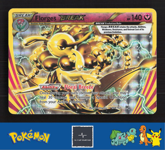 2015 Pokemon XY BREAKthrough 104/162 Florges BREAK