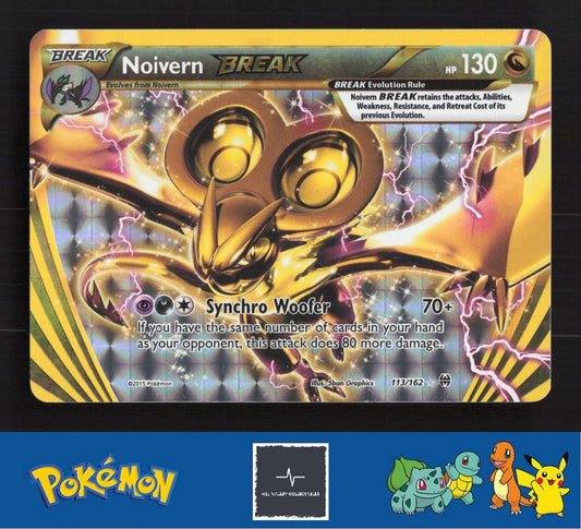 2015 Pokemon XY BREAKthrough 113/162 Noivern BREAK