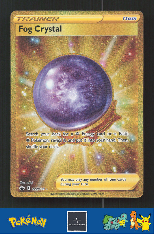 2021 Pokemon SWSH Chilling Reign 227/198 Fog Crystal
