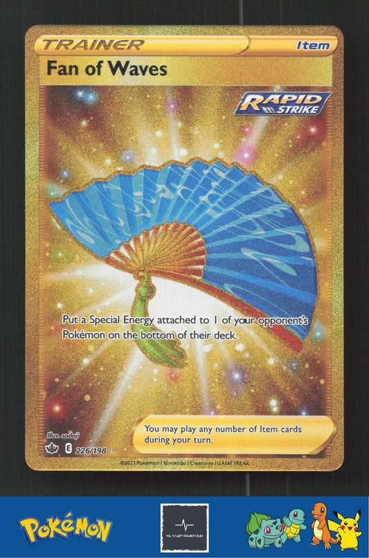 2021 Pokemon SWSH Chilling Reign 226/198 Fan of Waves