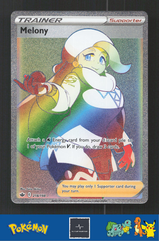 2021 Pokemon SWSH Chilling Reign 218/198 Melony