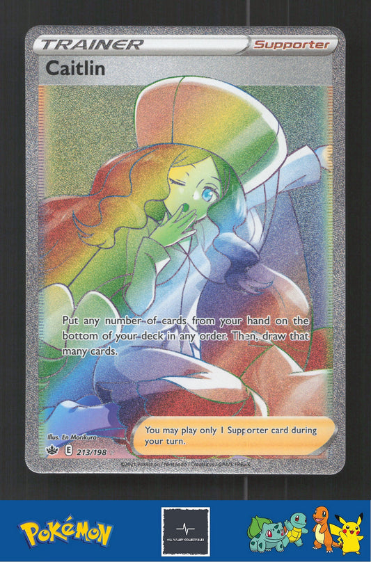 2021 Pokemon SWSH Chilling Reign 213/198 Caitlin