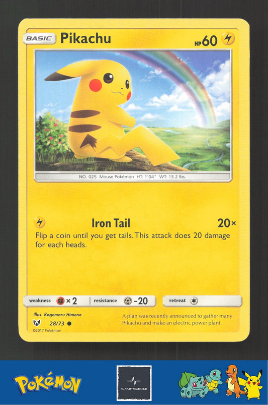 2017 Pokemon SM Shining Legends 28/73 Pikachu