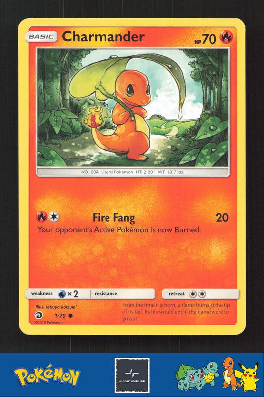2018 Pokemon SM Dragon Majesty 1/70 Charmander