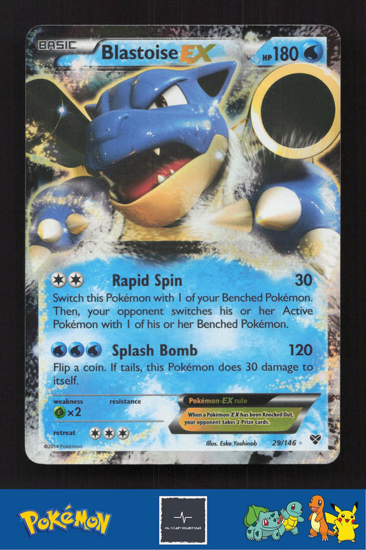 2014 Pokemon XY Base Set 29/146 Blastoise EX