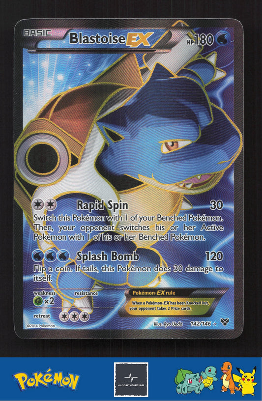 2014 Pokemon XY Base Set 142/146 Blastoise EX