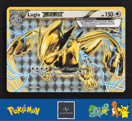 2016 Pokemon XY Fates Collide 79/124 Lugia BREAK