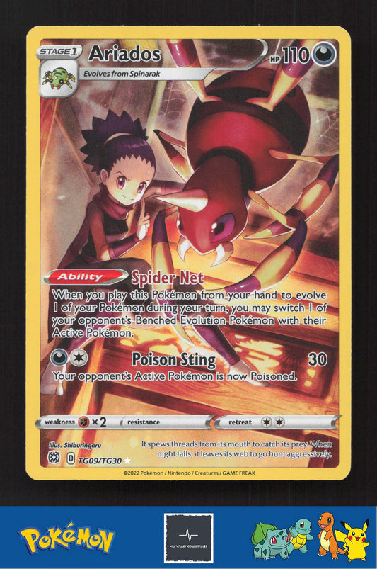 2022 Pokemon SWSH Brilliant Stars TG09/TG30 Ariados