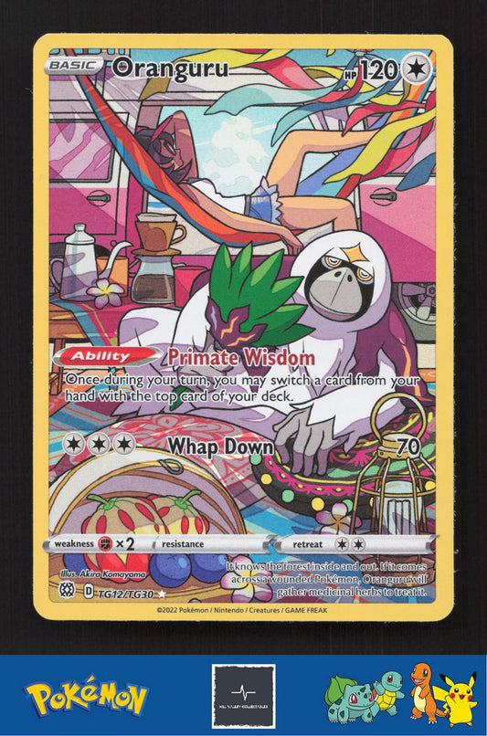 2022 Pokemon SWSH Brilliant Stars TG12/TG30 Oranguru