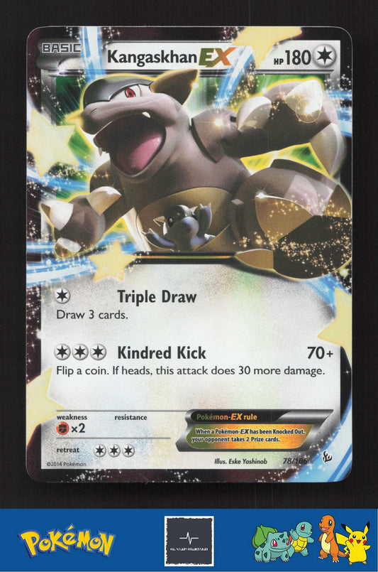 2014 Pokemon XY Flashfire 78/106 Kangaskhan EX