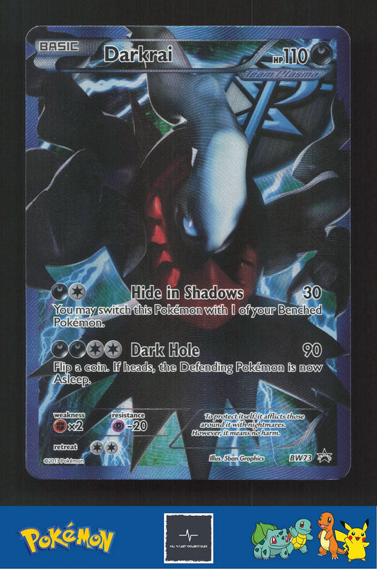 2013 Pokemon BW Black and White Promo BW73 Darkrai (Team Plasma)
